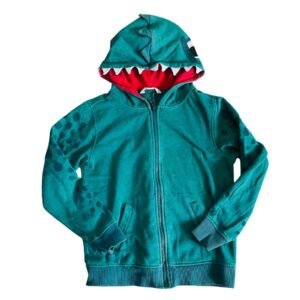 H&M dinoszauruszos kapucnis pulóver – 134 cm